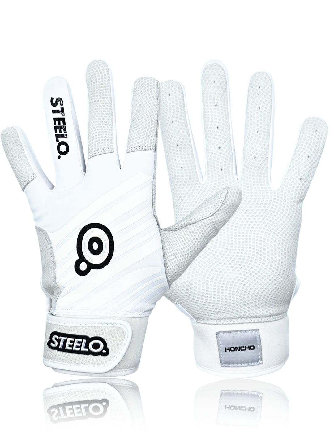 Pro-G1 Digital Iridium Batting Gloves Pair - Yellow | STEELO