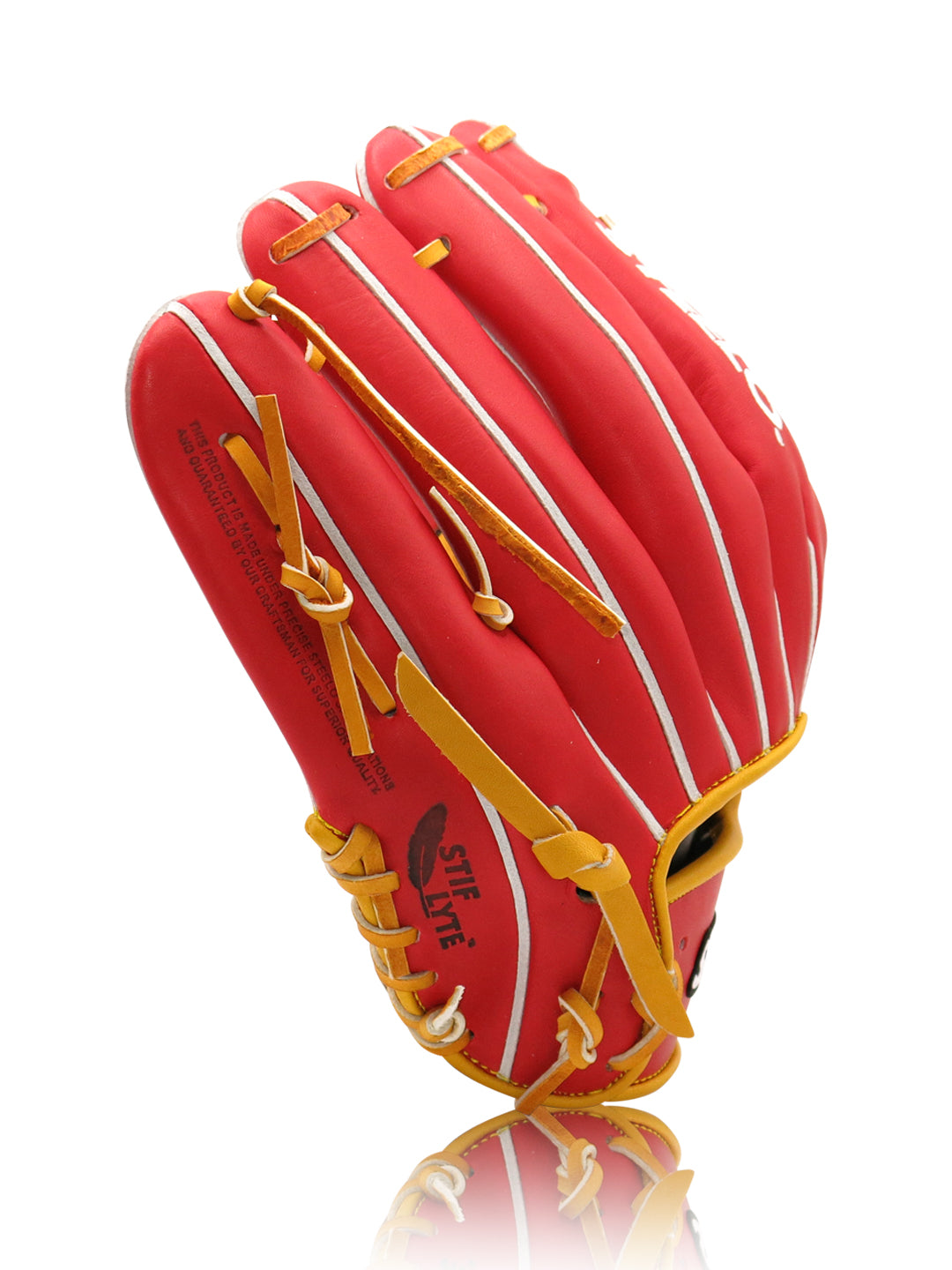 Red PRO HYDE™ Solo Welt Series Infielder's Glove - 11.50