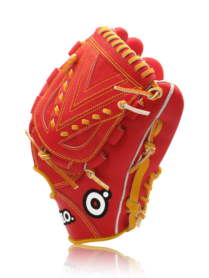 Red PRO HYDE™ Solo Welt Series Pitcher's Glove - 12.00 | STEELO
